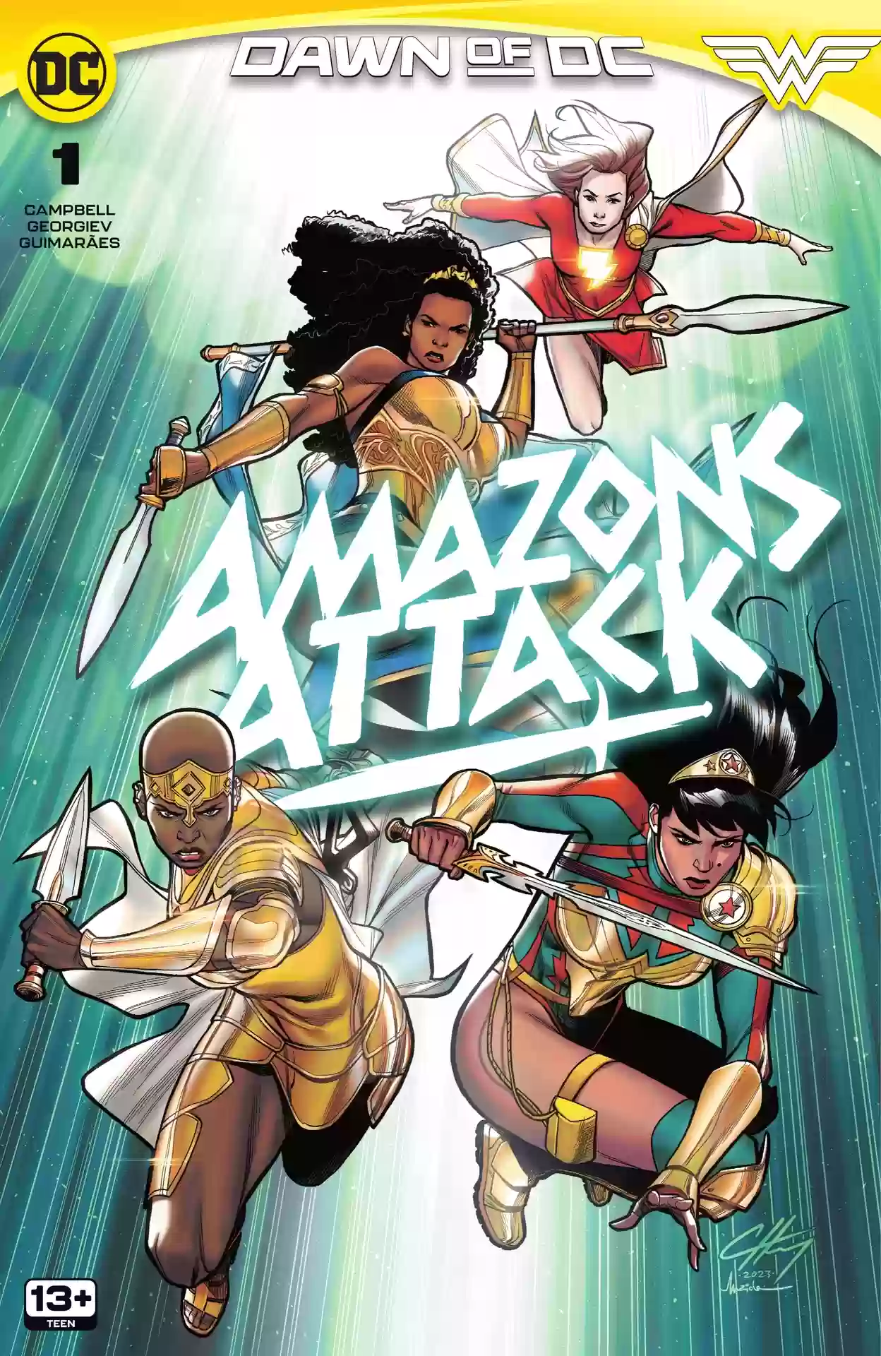 Amazons Attack (2023) comic