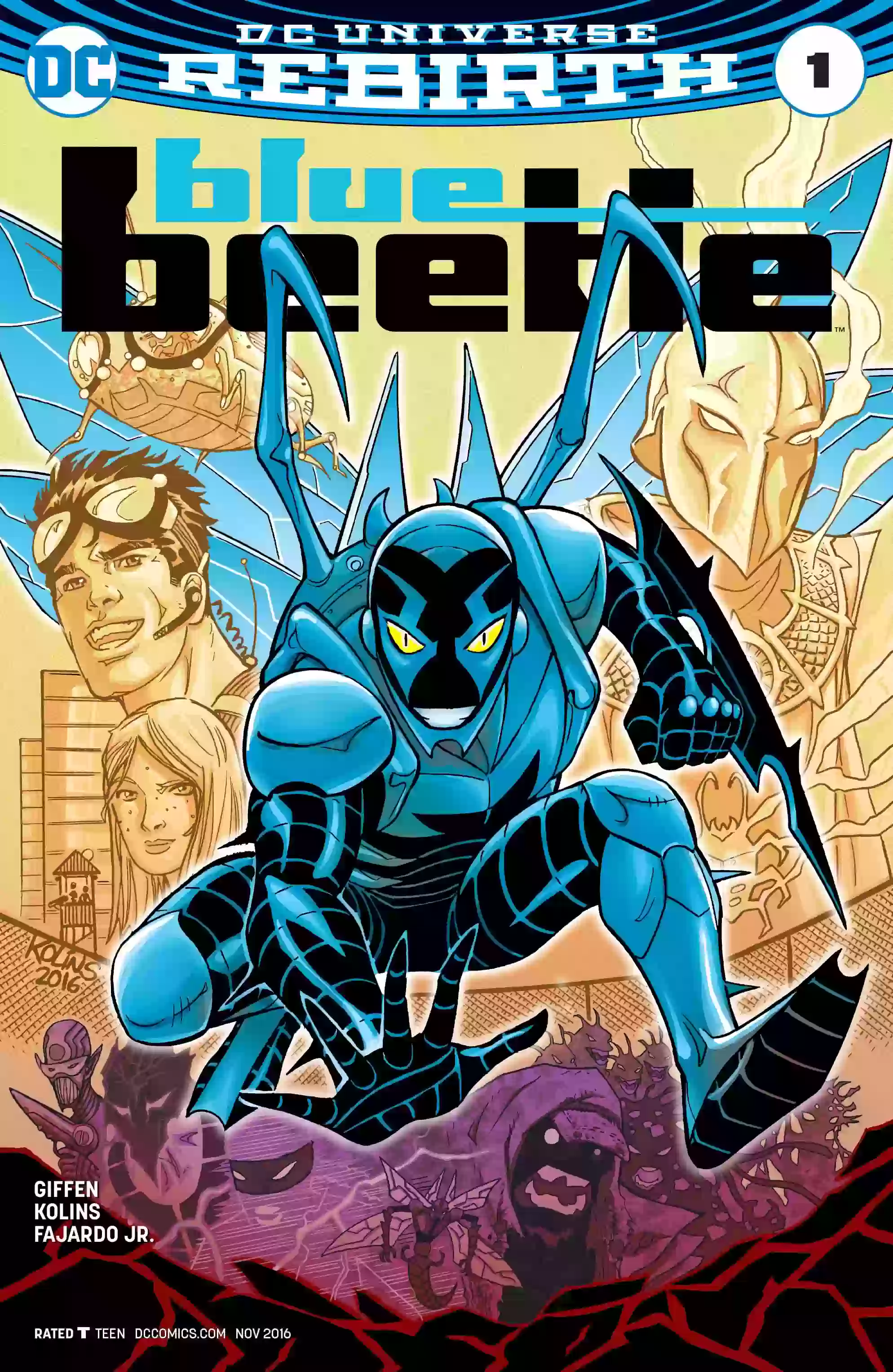 Blue Beetle (2016) comic