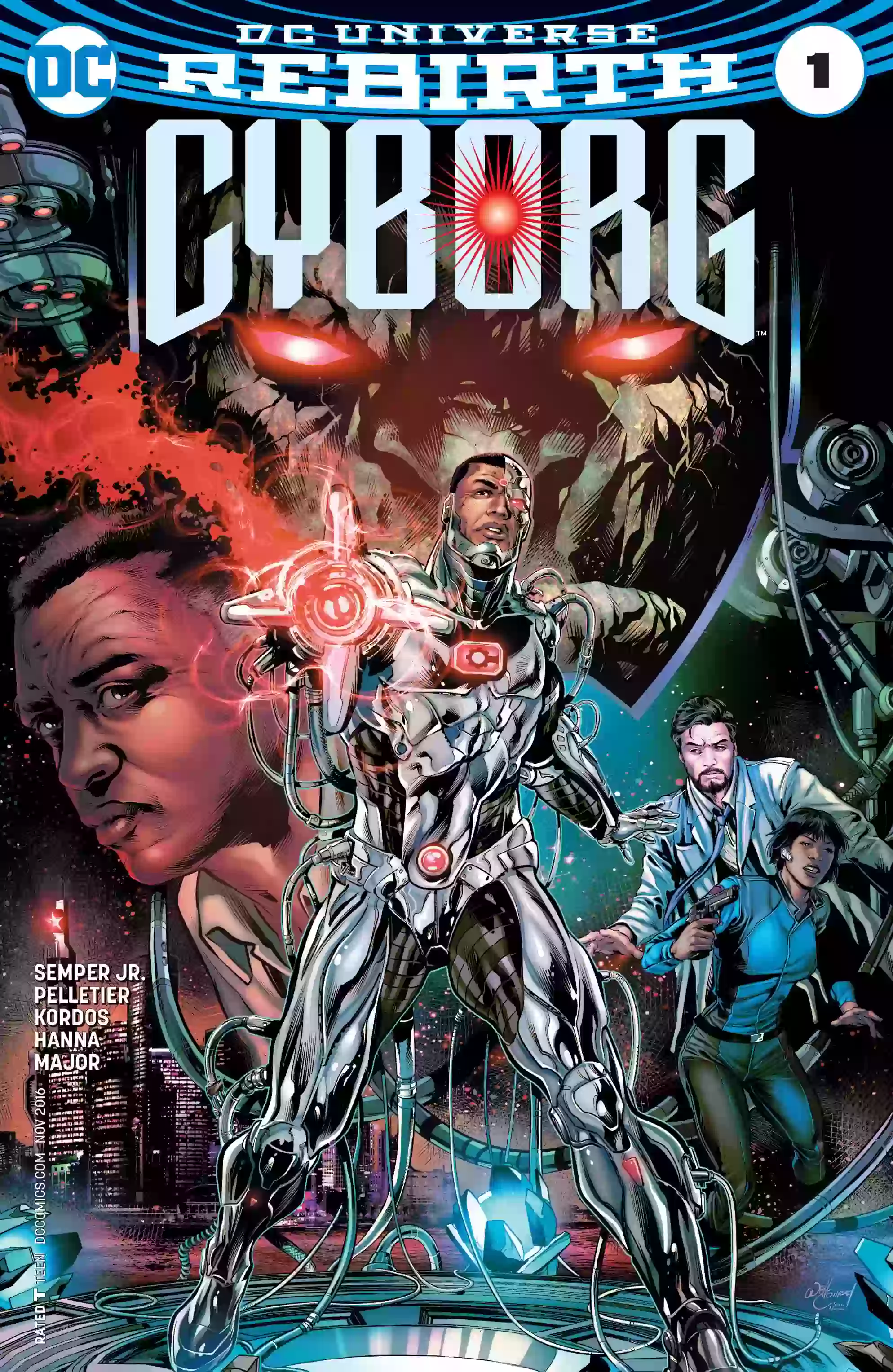 Cyborg (2016) comic