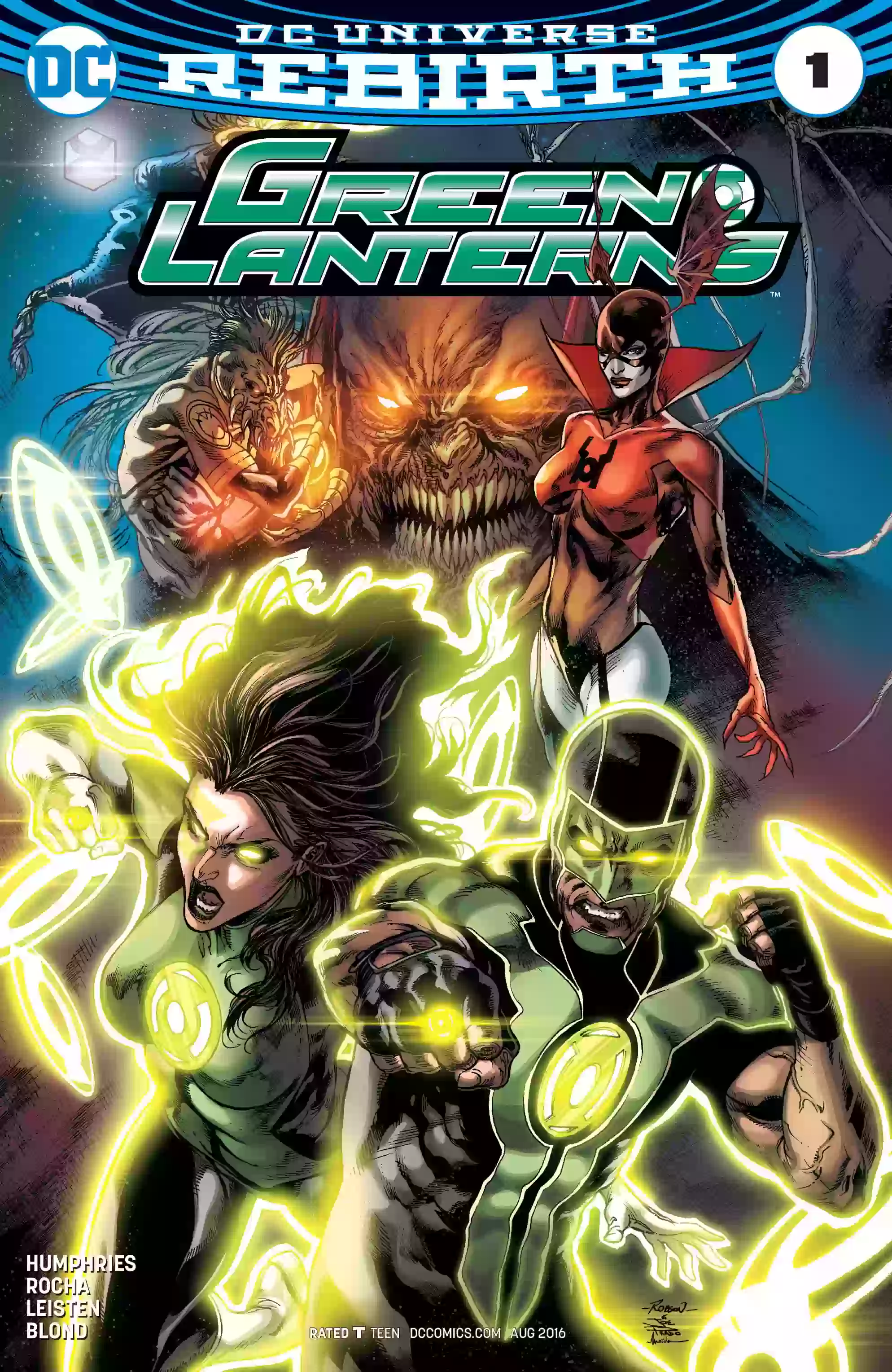 Green Lanterns (2016) comic