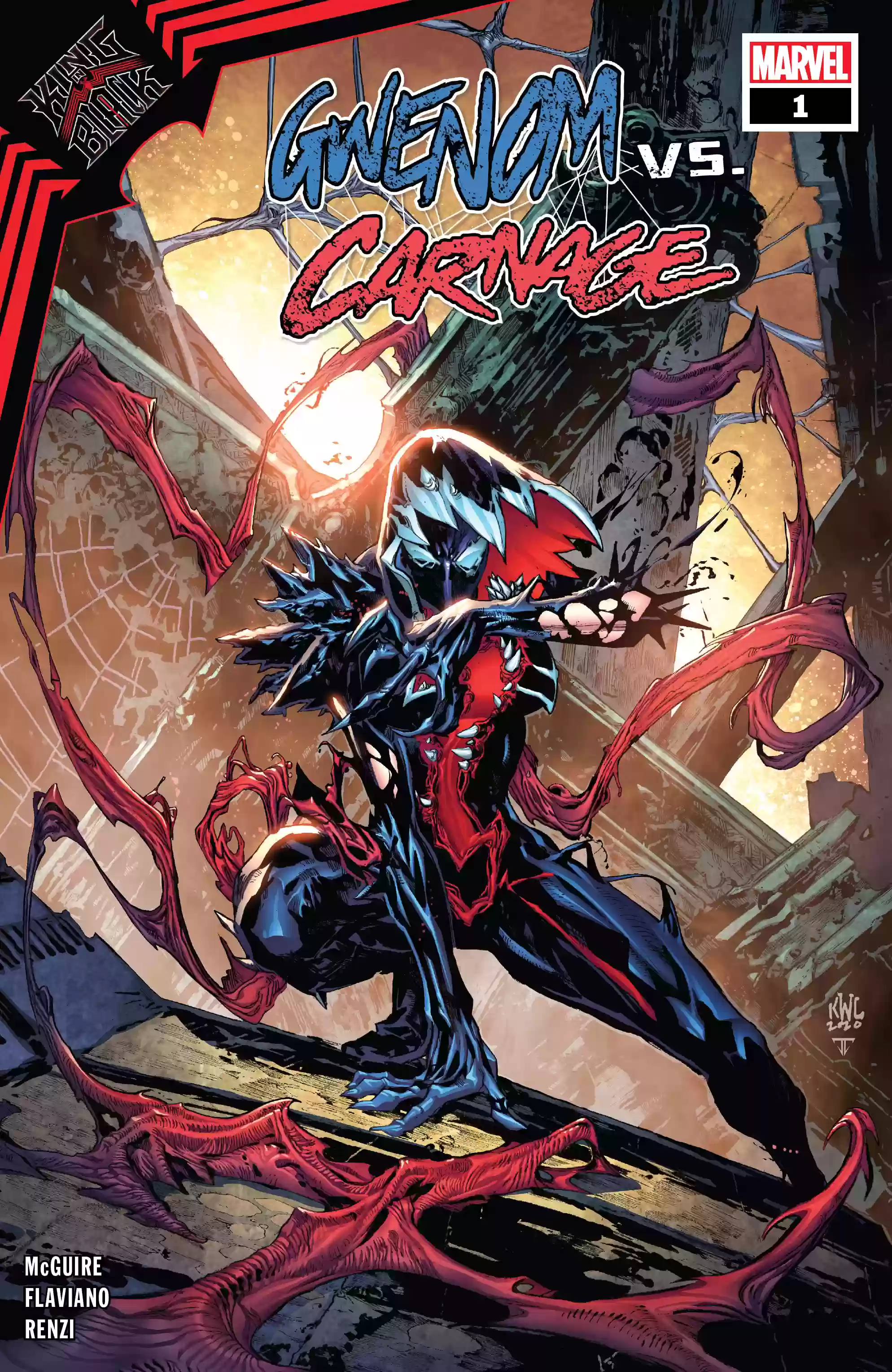 Gwenom vs. Carnage: King In Black (2021) comic