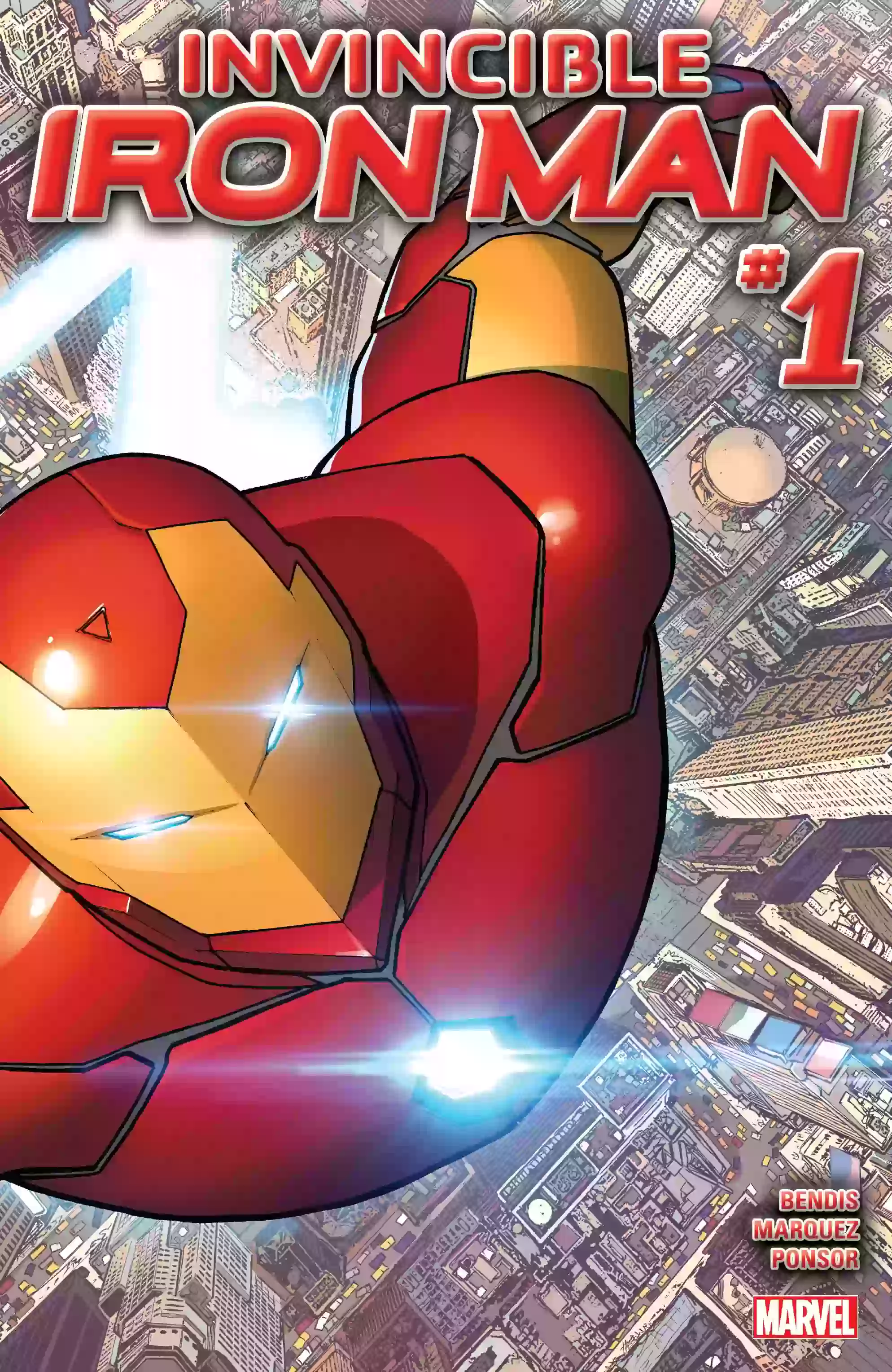 Invincible Iron Man (2015) comic