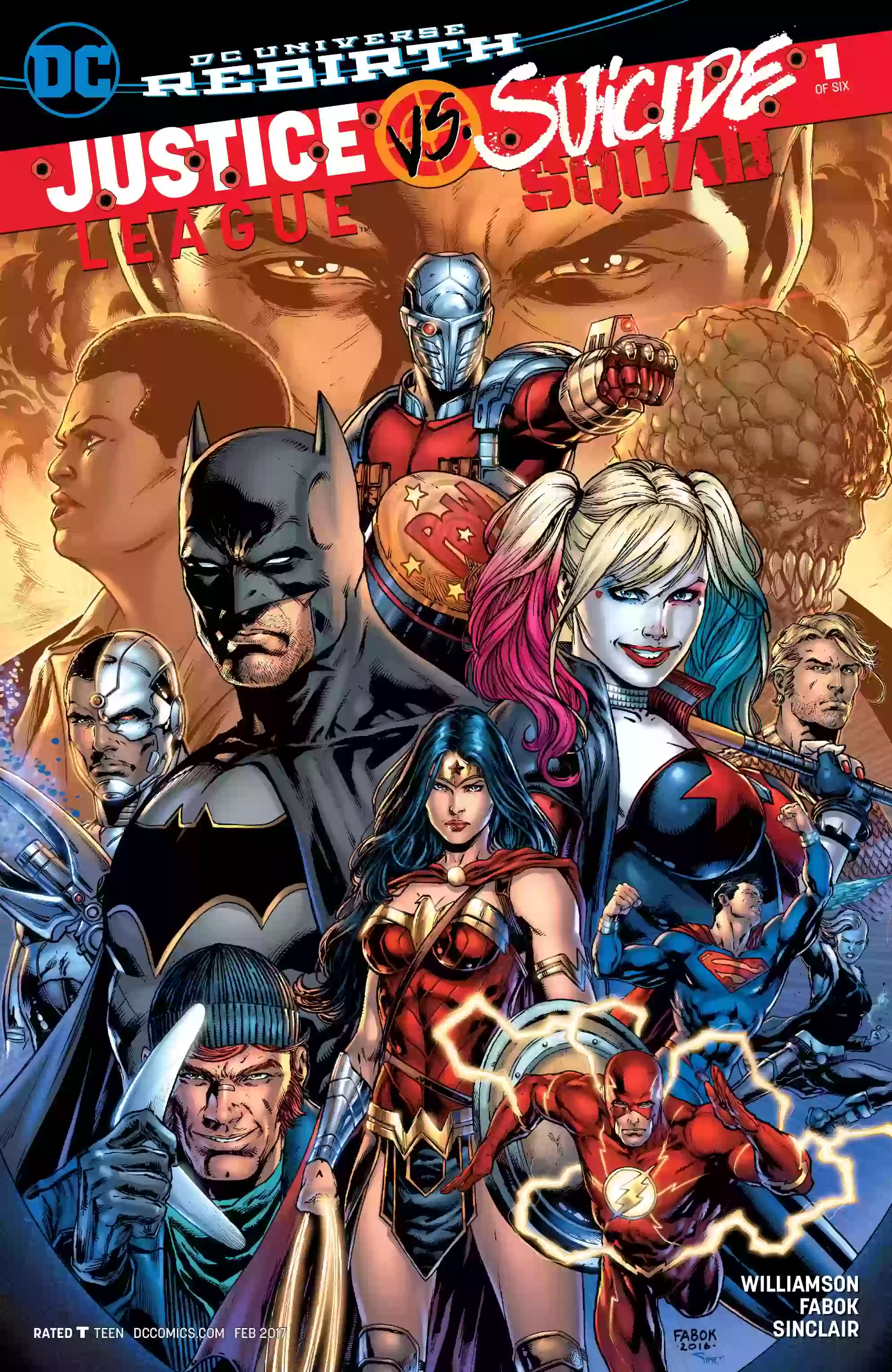 Justice League vs. Suicide Squad (2016) comic