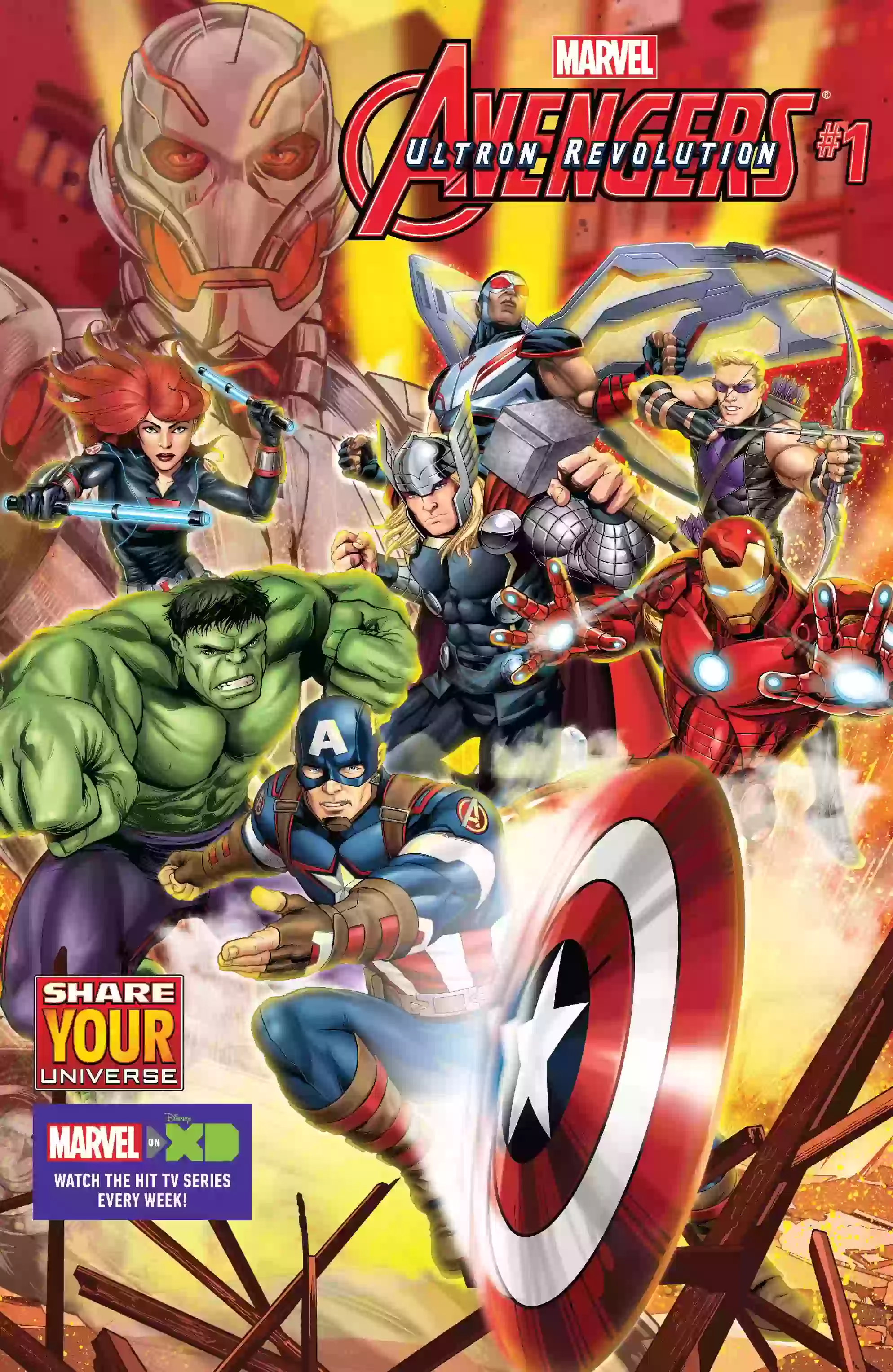Marvel Universe Avengers (2016) comic