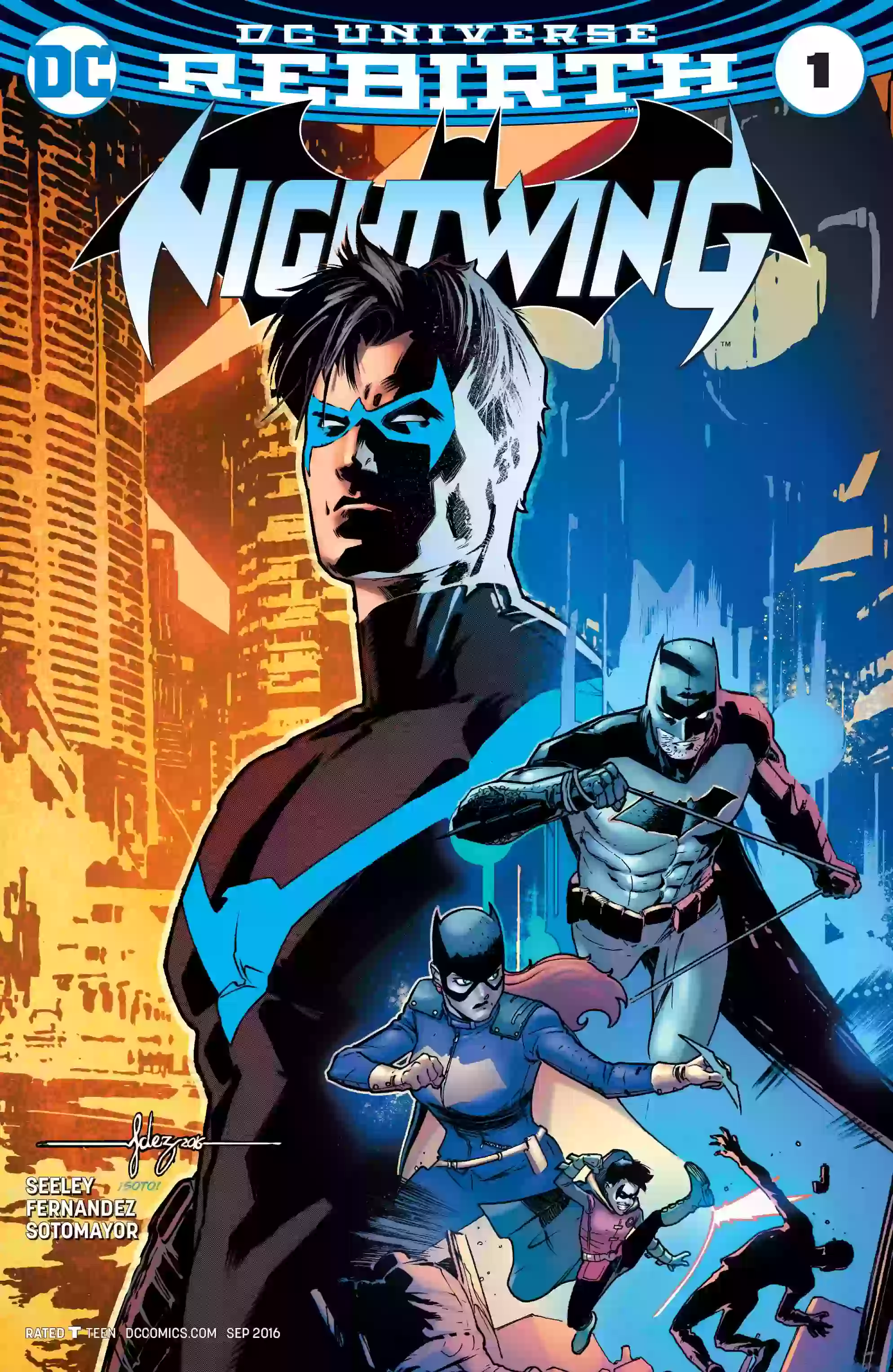 Nightwing (2016) comic